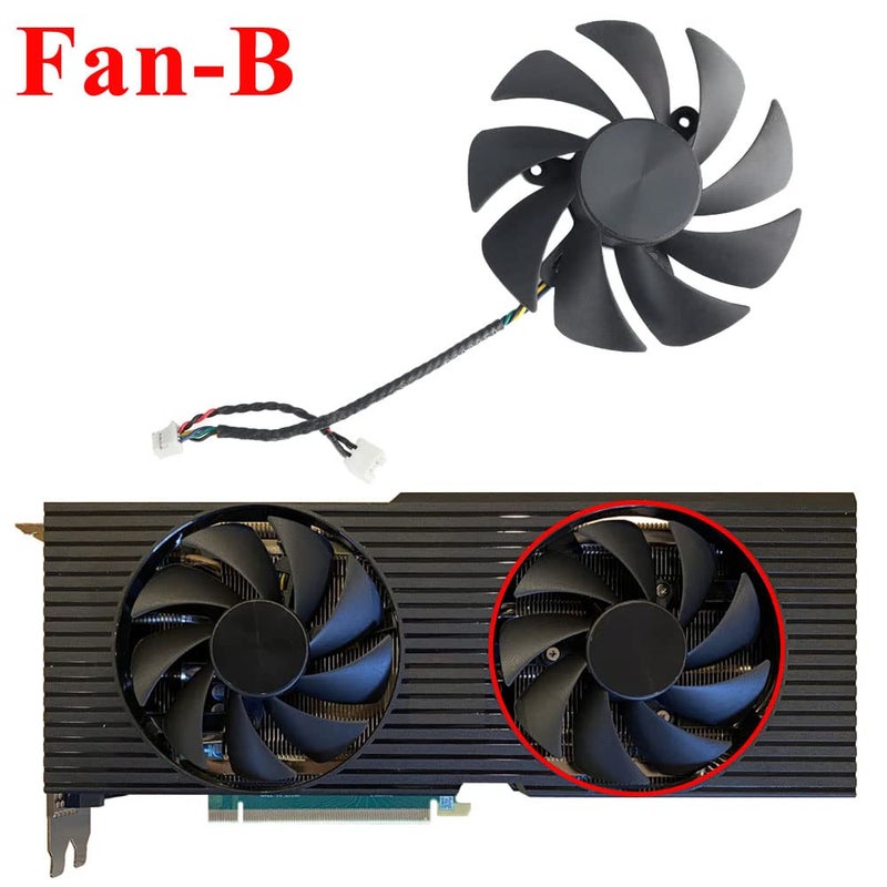 inRobert PLA09215B12H Graphics Card Fan Replacement for OEM Dell RTX 3060 3070 3080 3090 Video Card Cooling Fan Replace (Fan-AB) - Image 5